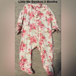 Little Me Bamboo Footie Bundle – Size 3 Months
